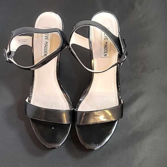 WOMEN'S STEVE MADDEN PRESTINE WEDGE PLATFORM SANDALS G1 - Picture 3 of 14